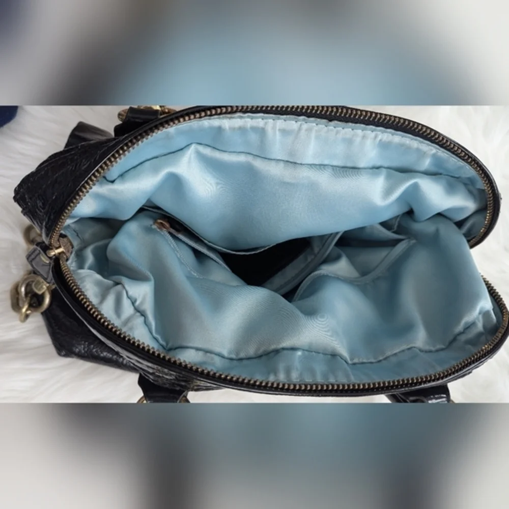 COACH Kristen satchel bag With Coach New York Drawstring Dust Storage Cover